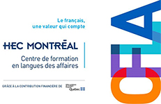 HEC Montréal, Centre de formation en langues des affaires.